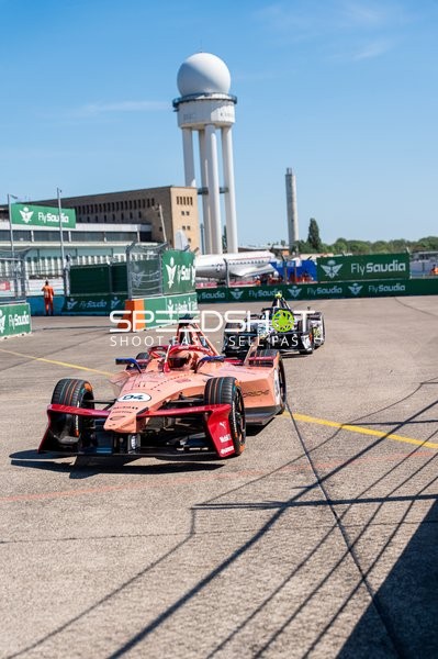 Formel E Rennen am Flughafen Tempelhof