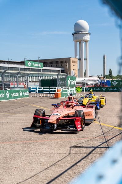 Formel E Rennen am Flughafen Tempelhof