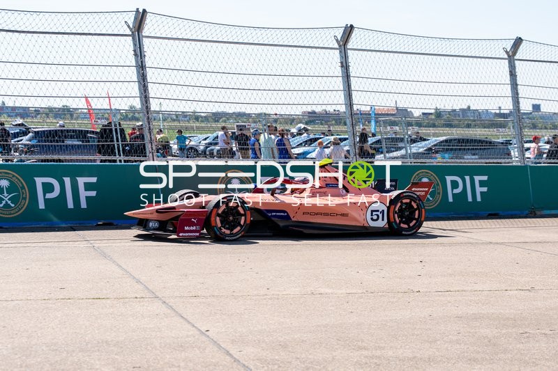 Formel E Rennen am Flughafen Tempelhof