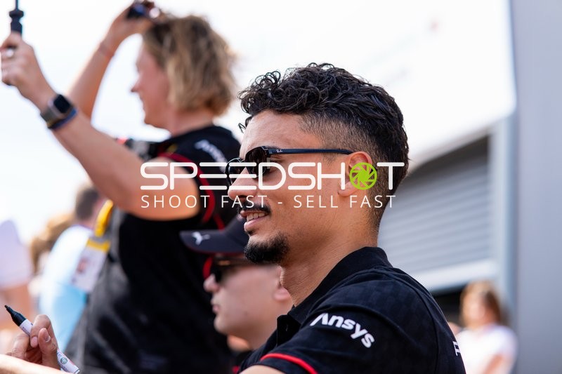 Pascal Wehrlein im Fahrerlager