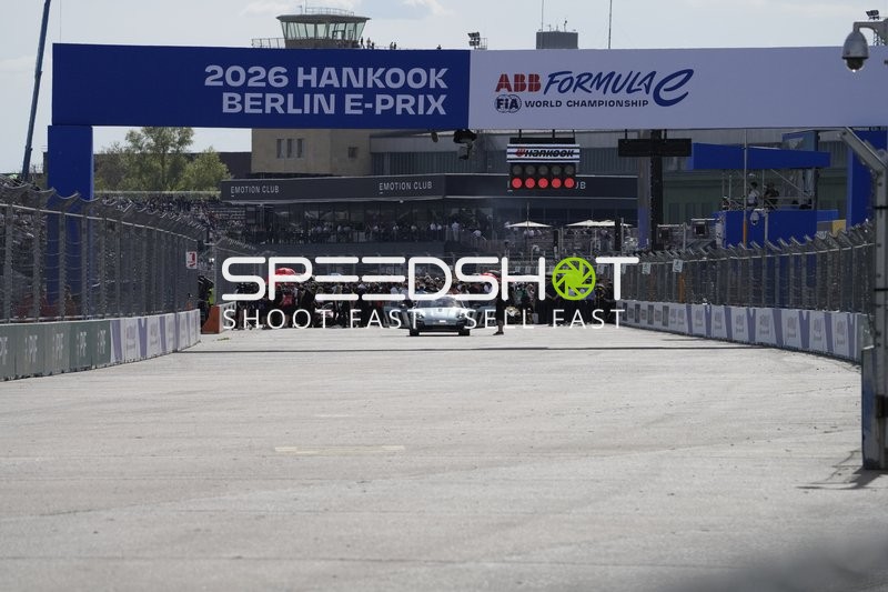 Startaufstellung beim Berlin E-Prix
