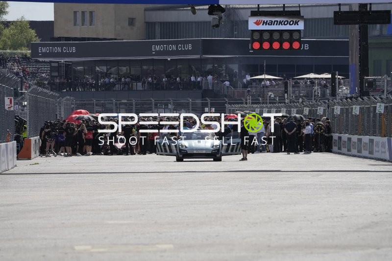 Startaufstellung beim Hankook Berlin E-Prix