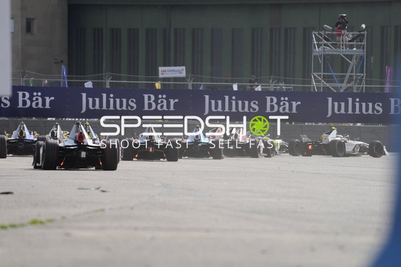 Startaufstellung beim Hankook Berlin E-Prix
