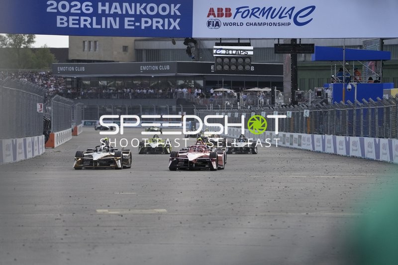 Spannendes Rennen beim 2026 Hankook Berlin E-Prix