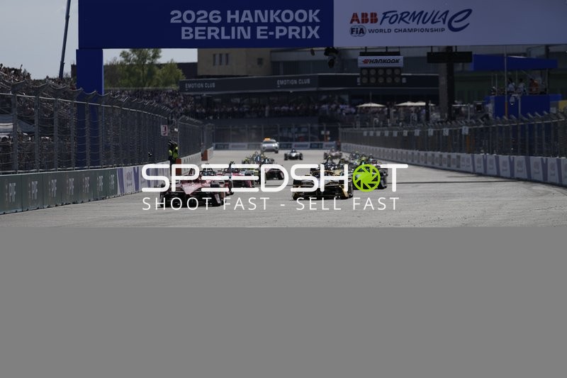 Startphase beim Hankook Berlin E-Prix 2026