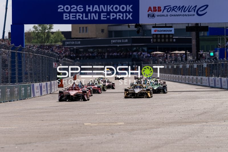Startphase beim Hankook Berlin E-Prix 2026