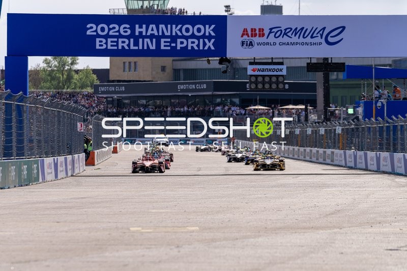Startphase beim Hankook Berlin E-Prix 2026