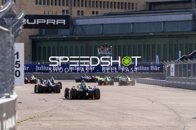 Startphase beim Hankook Berlin E-Prix