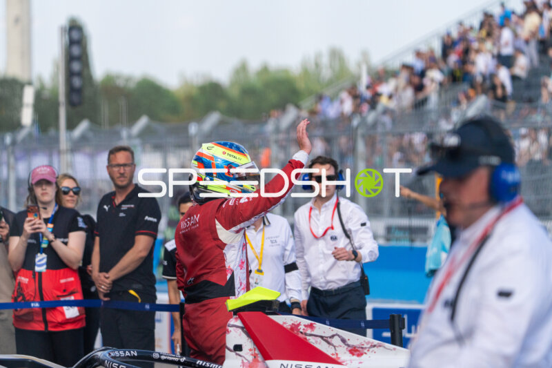 Emotionale Szene beim Hankook Berlin E-Prix