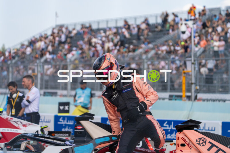 Vorbereitung beim Hankook Berlin E-Prix