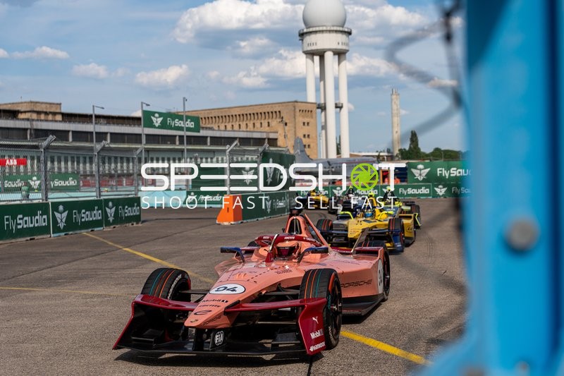 Formel E Rennen am Flughafen Tempelhof
