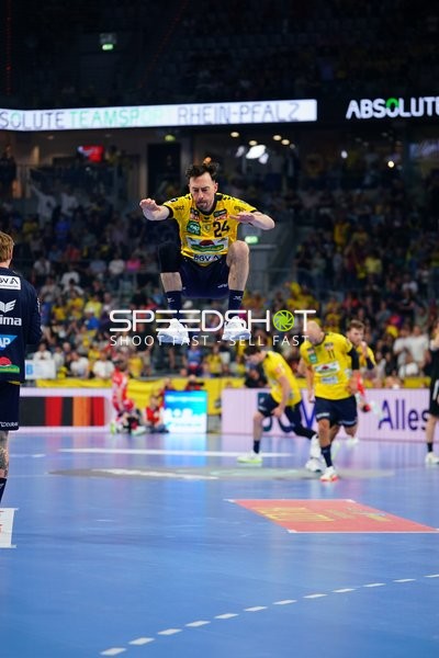 Szene mit Patrick Groetzki (24; Rhein Neckar Löwen)