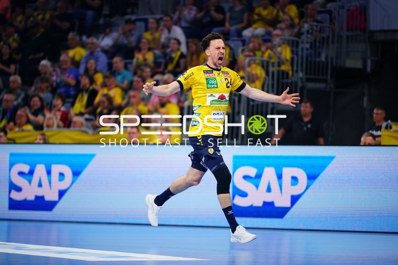 Szene mit Patrick Groetzki (24; Rhein Neckar Löwen)