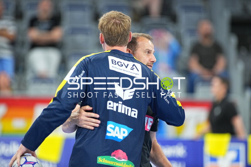 Szene mit Mathias Larson (4; Rhein Neckar Löwen)