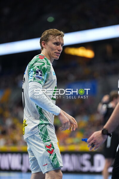 Gisli Thorgeir Kristjansson (#10; SC Magdeburg) in der SAP Arena