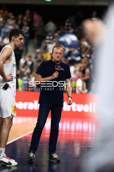 Szene mit Jure Planinic (44; Syntainics MBC) im SNP Dome