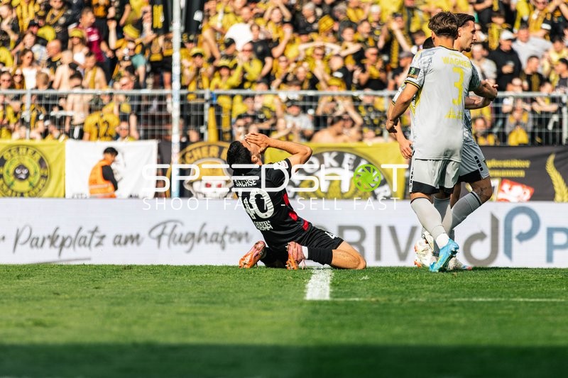 Frust und Defensive im Spiel