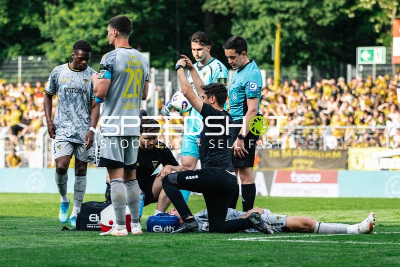 Verletzung im Spiel