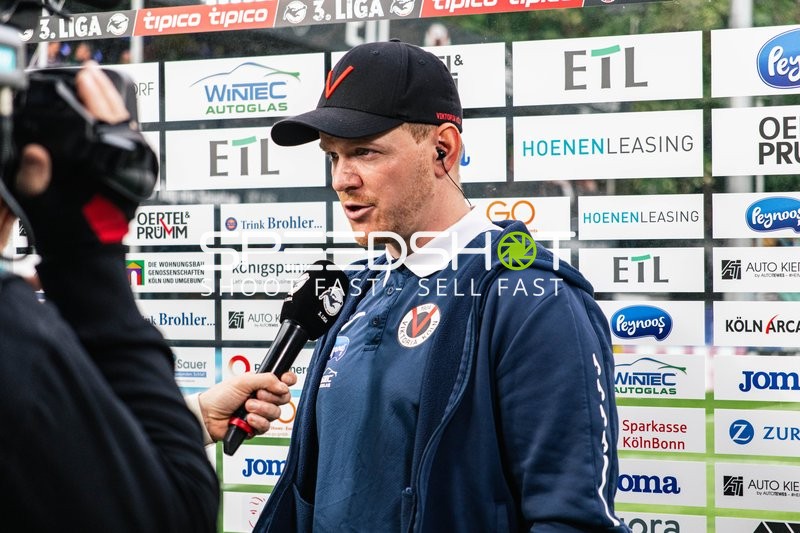Trainerinterview im Sportpark Höhenberg