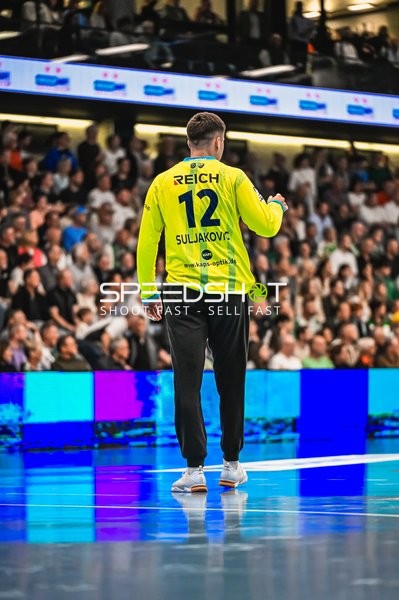 Szene mit Anadin Suljakovic (12; HSG Wetzlar) in der EWS Arena