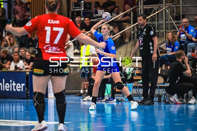 Szene mit Lynn Holtman (17; Sport-Union Neckarsulm)