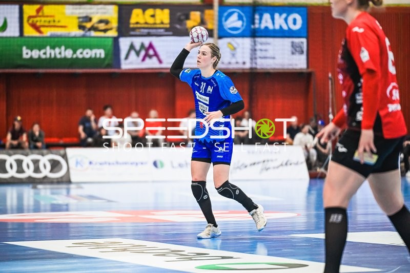 Szene mit Annefleur Bruggeman (11; Sport-Union Neckarsulm)