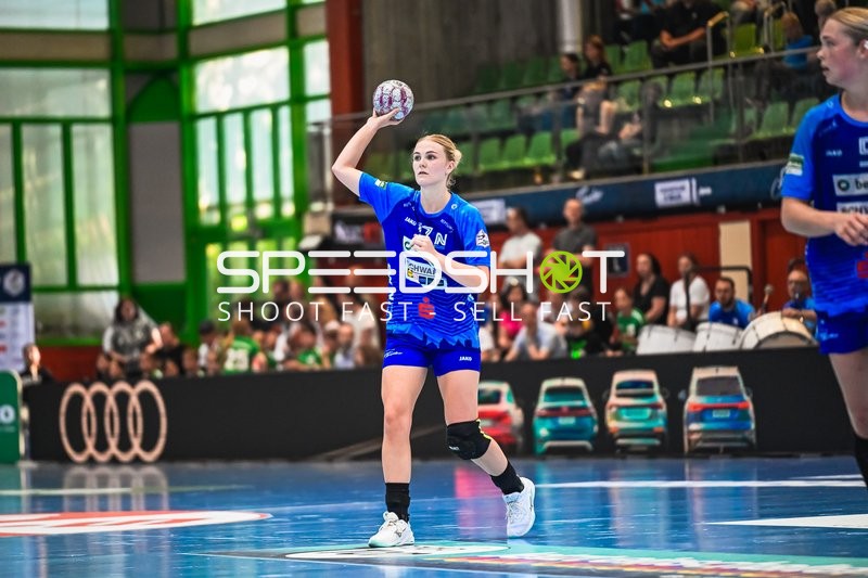 Szene mit Lynn Holtman (17; Sport-Union Neckarsulm)