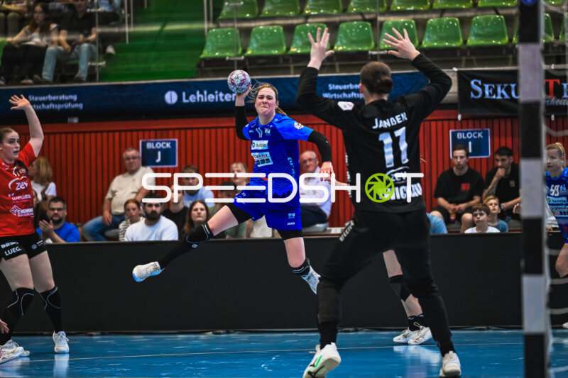 Szene mit Annefleur Bruggeman (11; Sport-Union Neckarsulm) und Lilly Jansen (11; BSV Sachsen Zwickau)