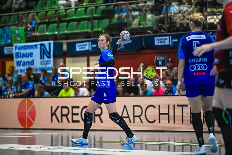 Szene mit Annefleur Bruggeman (11; Sport-Union Neckarsulm)