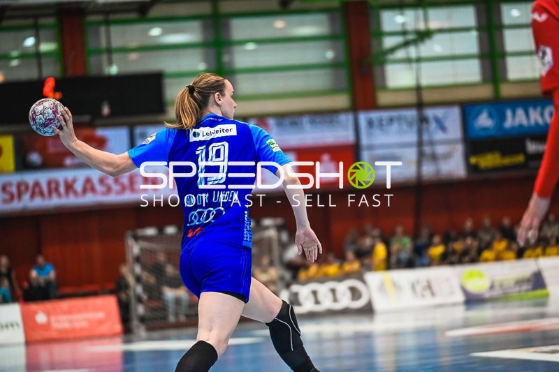 Szene mit Iva van der Linden (19; Sport-Union Neckarsulm)