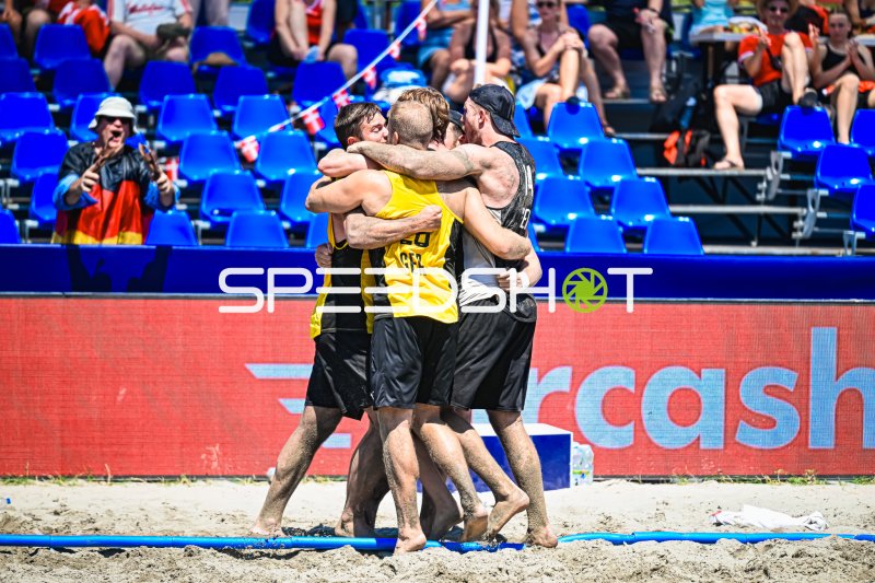 Deutschland feiert Sieg über Dänemark bei Beach-WM in Zagreb
