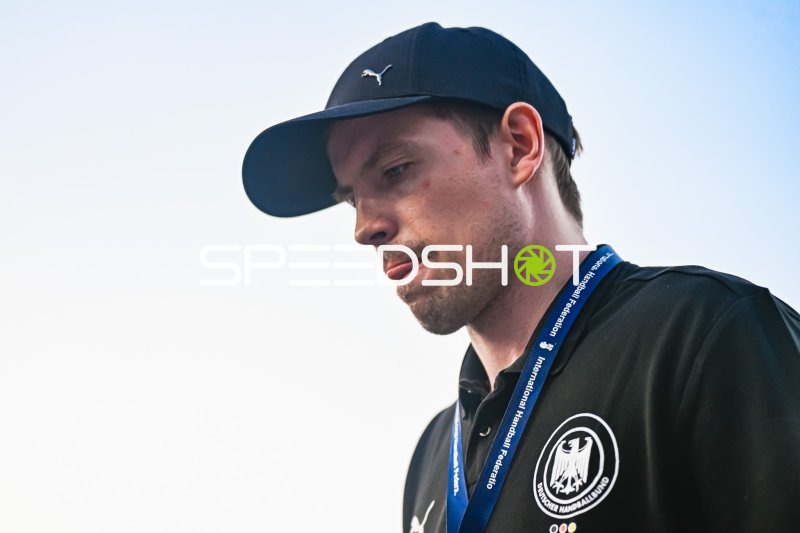 Deutscher Beachhandball-Nationalspieler mit IHF-Akkreditierung in Zagreb