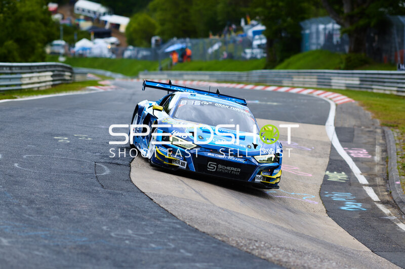 Audi R8 LMS GT3 #16 von Scherer Sport PHX auf der Nordschleife