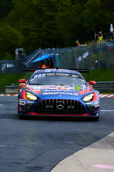 Mercedes-AMG GT3 #3 von Verstappen Racing auf der Nordschleife