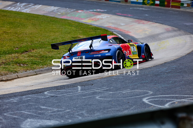 Mercedes-AMG GT3 #3 von Verstappen Racing auf der Nordschleife