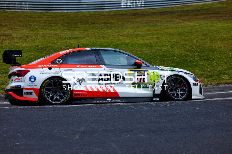 Audi RS 3 LMS #776 von sharky-racing.com auf dem Nürburgring