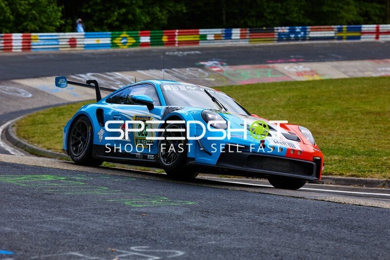 Porsche 911 GT3 #925 von Huber Motorsport auf der Nordschleife