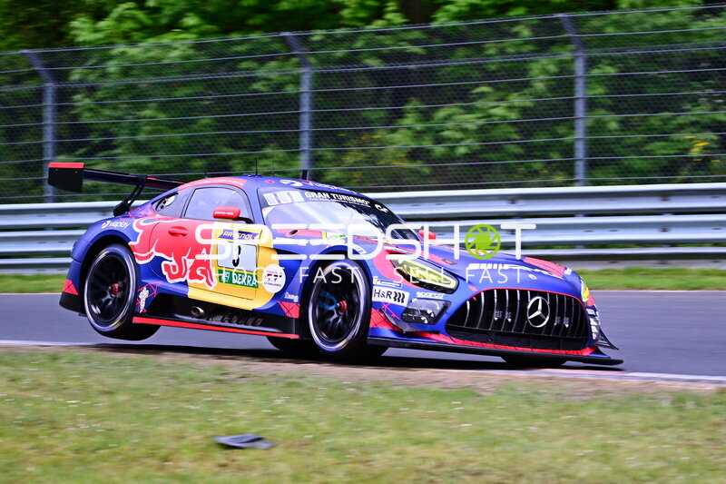 Mercedes-AMG GT3 #3 von Verstappen Racing auf der Nordschleife