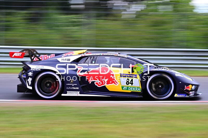 Lamborghini Huracán GT3 #84 von Red Bull Team ABT auf dem Nürburgring