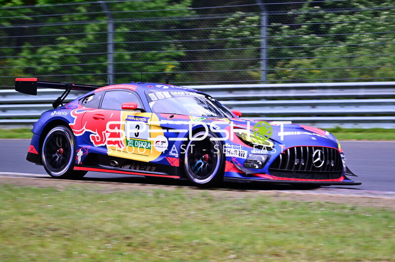 Mercedes-AMG GT3 #3 von Verstappen Racing auf dem Nürburgring