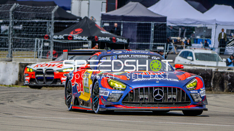 Mercedes-AMG GT3 #3 von Verstappen Racing auf dem Nürburgring