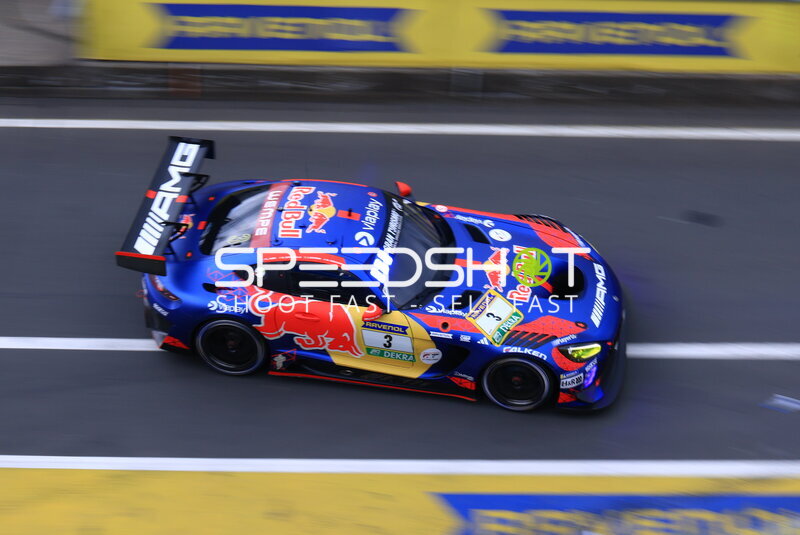 Mercedes-AMG GT3 #3 von Verstappen Racing auf dem Nürburgring