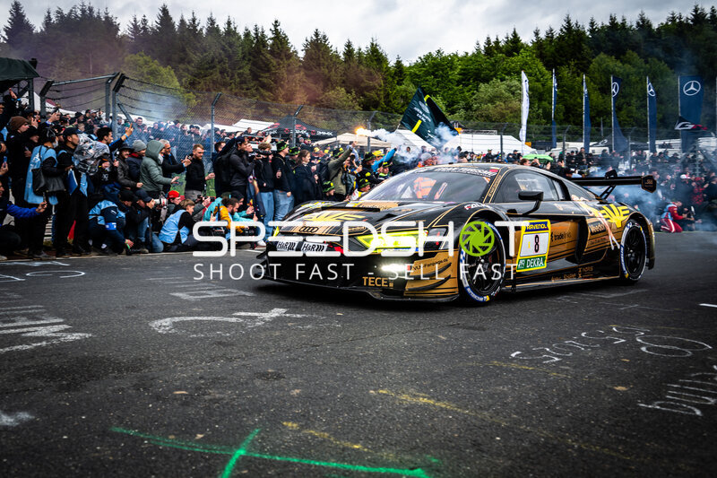Audi R8 LMS GT3 #8 von JUTA Racing beim 24h Nürburgring