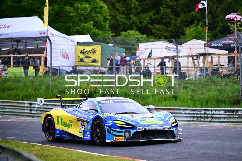 McLaren #69 von Doerr Motorsport auf der Nordschleife