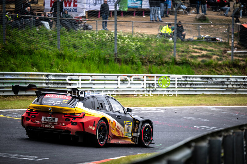 BMW M4 GT3 #81 von Schubert Motorsport auf dem Nürburgring