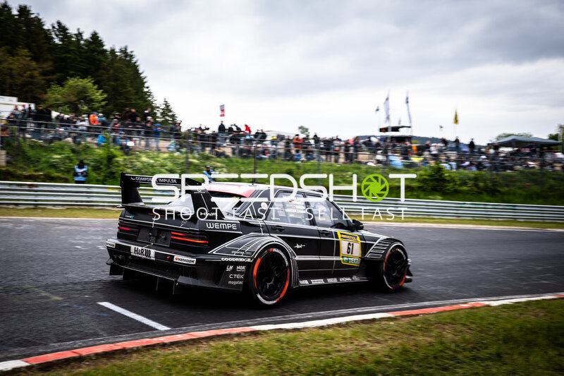 Mercedes 190E Evo II #61 von HWA Engineering Speed auf der Nordschleife