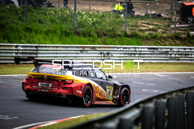 BMW M4 GT3 #81 von Schubert Motorsport auf dem Nürburgring