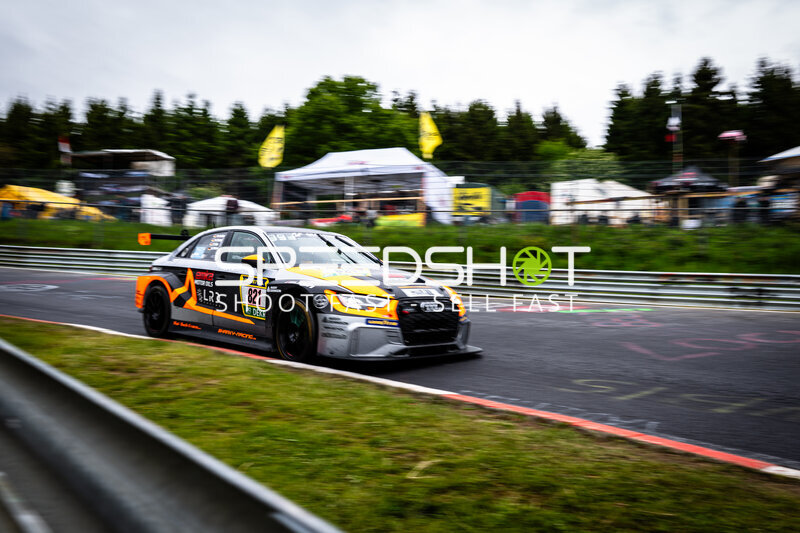 Audi RS3 LMS #821 von sharky-racing.com auf dem Nürburgring