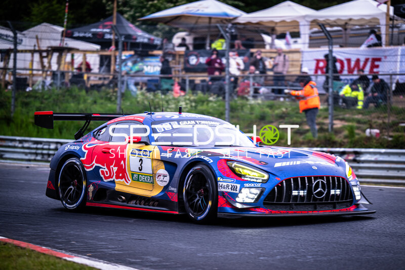 Mercedes-AMG GT3 #3 von Verstappen Racing auf der Nordschleife