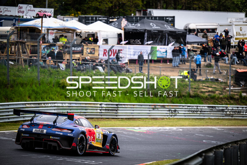 Mercedes-AMG GT3 #3 von Verstappen Racing auf der Nordschleife